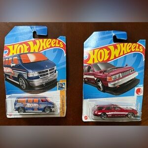Vintage Mattel HOT WHEELS Van & Nissan ( set of 2 )